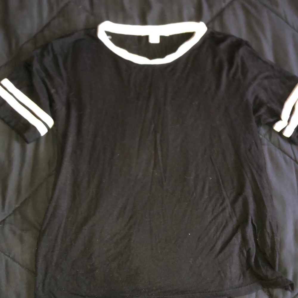 black shirt